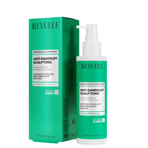 REVUELE ANTI-DANDRUFF Тонік для шкіри голови проти лупи, 150 мл REVUELE ANTI-DANDRUFF Тонік для шкіри голови проти лупи, 150 мл
