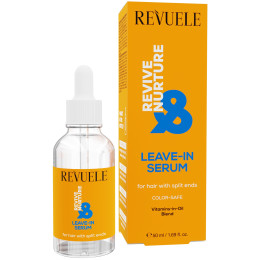 REVUELE REVIVE & NURTURE НЕЗМИВНА сироватка проти посічених кінчиків волосся, 50 мл