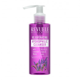 REVUELE PURIFYING HYDROPHILIC CLEANSER Омолоджуючий гідрофільний гель для вмивання з лавандовою водою, 150 мл