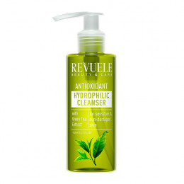 REVUELE PURIFYING HYDROPHILIC CLEANSER Антиоксидантний гідрофільний гель для вмивання з екстрактом зеленого чаю, 150 мл