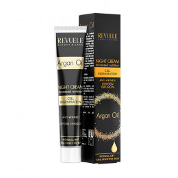 REVUELE ARGAN OIL Нічний зволожуючий крем проти зморшок, 50 мл