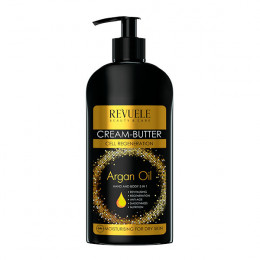 REVUELE ARGAN OIL Крем-батер для рук і тіла 5 в 1, 400 мл