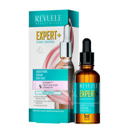 REVUELE EXPERT+ Розгладжуюча сироватка КОНТРОЛЬ БЛИСКУ, 25 мл