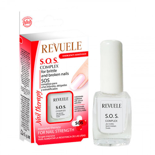 REVUELE NAIL THERAPY SOS-комплекс  для ламких і нерівних нігтів, 10 мл