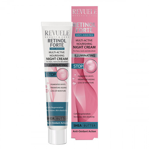 REVUELE RETINOL FORTE Нічний живильний крем Multi-Active, 50 мл
