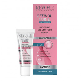 REVUELE RETINOL FORTE Освітлююча сироватка для контуру очей, 25 мл REVUELE RETINOL FORTE Освітлююча сироватка для контуру очей, 25 мл