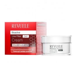 REVUELE BIOACTIVE Collagen & Elastin Line Filler Денний крем, 50 мл