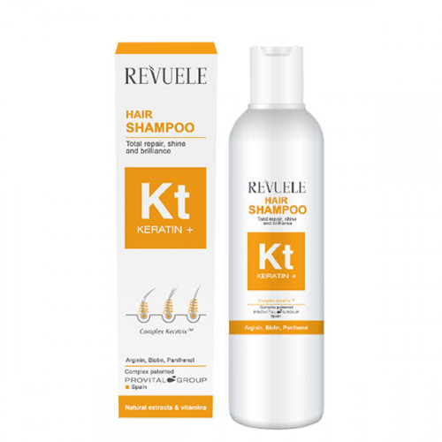 REVUELE KERATIN+ Шампунь для волосся, 200 мл