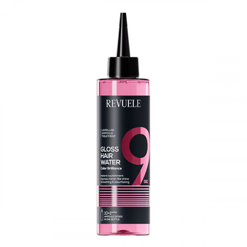 REVUELE GLOSS HAIR WATER Жидкий кондиционер для окрашенных волос COLOR BRILLIANCE, 220 мл