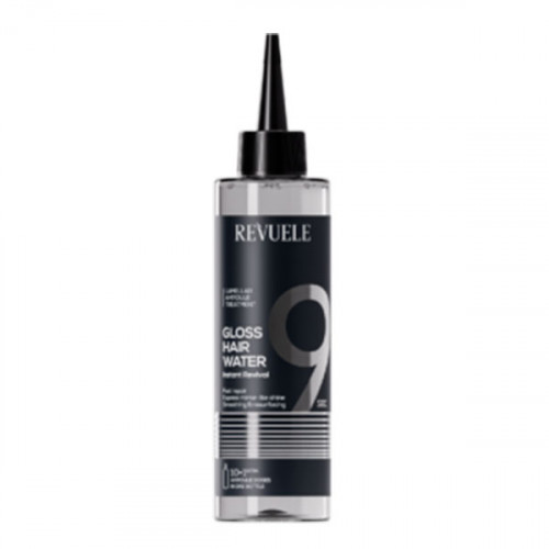 REVUELE GLOSS HAIR WATER Жидкий кондиционер для восстановления поврежденных волос INSTANT REVIVAL, 220 мл