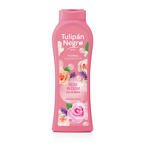 TULIPAN NEGRO FLORAL Парфумований гель для душу КВІТКА ТРОЯНДИ, 650 мл TULIPAN NEGRO FLORAL Парфумований гель для душу КВІТКА ТРОЯНДИ, 650 мл