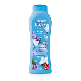 TULIPAN NEGRO FLORAL Парфумований гель для душу БЕРГАМОТ та КЕДР, 650 мл