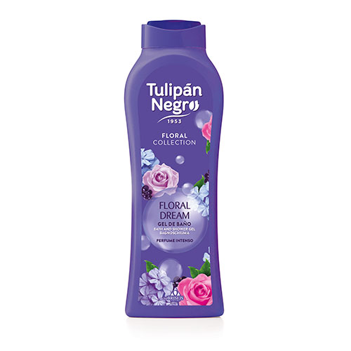 TULIPAN NEGRO FLORAL Парфумований гель для душу КВІТКОВІ МРІЇ, 650 мл TULIPAN NEGRO FLORAL Парфумований гель для душу КВІТКОВІ МРІЇ, 650 мл