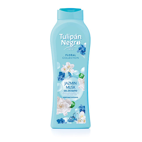 TULIPAN NEGRO FLORAL Парфумований гель для душу ЖАСМИНОВИЙ МУСКУС, 650 мл TULIPAN NEGRO FLORAL Парфумований гель для душу ЖАСМИНОВИЙ МУСКУС, 650 мл