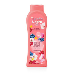 TULIPAN NEGRO FLORAL Парфумований гель для душу РОЖЕВІ ФРУКТИ, 650 мл