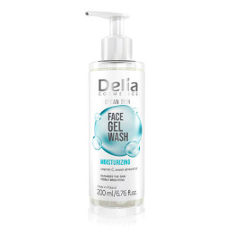 DELIA COSMETICS CLEAN SKIN Гель для вмивання зволожуючий, 200 мл