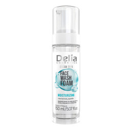 DELIA COSMETICS CLEAN SKIN Пінка для вмивання нормалізуюча і зволожуюча, 150 мл
