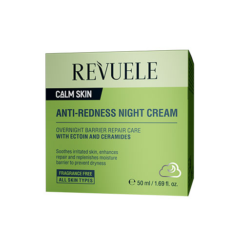 REVUELE ANTI-REDNESS Нічний крем проти почервоніння, 50 мл