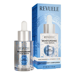 REVUELE Skin CAPSULES ЗВОЛОЖУЮЧА сироватка для обличчя, 30 мл