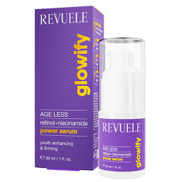 REVUELE GLOWIFY Сироватка з ретинолом та ніацинамідами AGE LESS, 30 мл