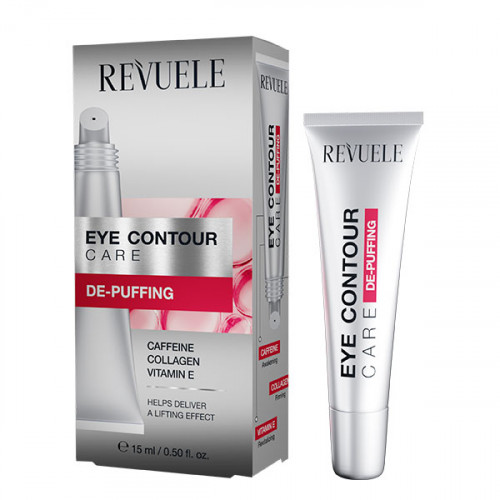 REVUELE EYE CONTOUR CARE Крем для контуру очей ПРОТИ НАБРЯКІВ, 15 мл REVUELE EYE CONTOUR CARE Крем для контуру очей ПРОТИ НАБРЯКІВ, 15 мл