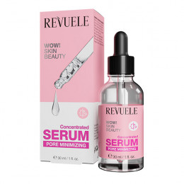 REVUELE WOW! SKIN BEAUTY Концентрована сироватка для звуження пор, 30 мл REVUELE WOW! SKIN BEAUTY Концентрована сироватка для звуження пор, 30 мл