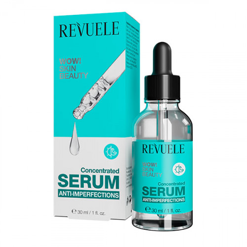 REVUELE WOW! SKIN BEAUTY Концентрована сироватка проти недосконалостей шкіри, 30 мл REVUELE WOW! SKIN BEAUTY Концентрована сироватка проти недосконалостей шкіри, 30 мл