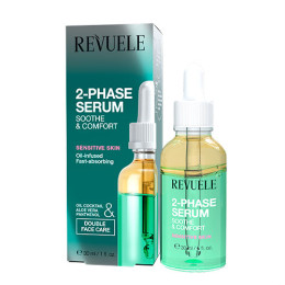 REVUELE 2-PHASE SERUM Двофазна сироватка для обличчя Заспокійлива, 30 мл