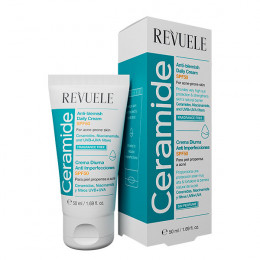 REVUELE CERAMIDE ANTI-BLEMISH Щоденний крем проти плям для обличчя з SPF50, 50 мл