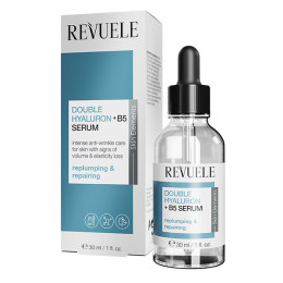 REVUELE DOUBLE HYALURON + B5 Сироватка для обличчя, 30 мл
