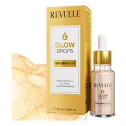 REVUELE GLOW DROP Сяюча сироватка Золота година, 20 мл