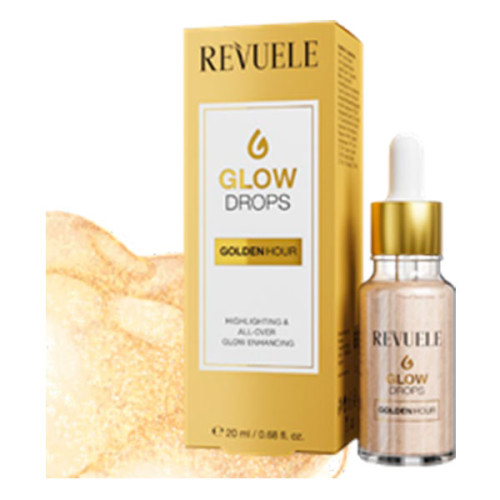 REVUELE GLOW DROP Сяюча сироватка Золота година, 20 мл