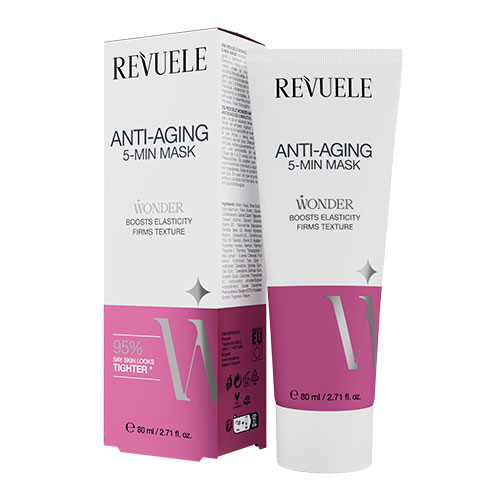 REVUELE WONDER 5-хвилинна маска для обличчя АНТИВІКОВА, 80 мл REVUELE WONDER 5-хвилинна маска для обличчя АНТИВІКОВА, 80 мл