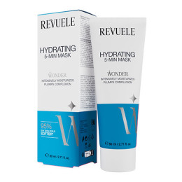 REVUELE WONDER 5-хвилинна маска для обличчя ЗВОЛОЖУЮЧА, 80 мл REVUELE WONDER 5-хвилинна маска для обличчя ЗВОЛОЖУЮЧА, 80 мл