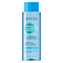 REVUELE MICELLAR CLEANSING WATER Міцелярна вода ALL-IN-1 зволожуюча, 400 мл