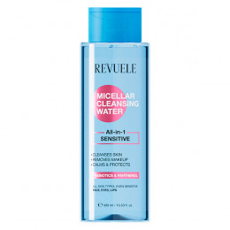 REVUELE MICELLAR CLEANSING WATER Міцелярна вода ALL-IN-1 для чутливої шкіри, 400 мл