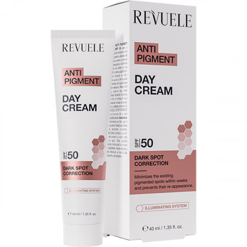 REVUELE ANTI PIGMENT ДЕННИЙ крем SPF 50, 40 мл