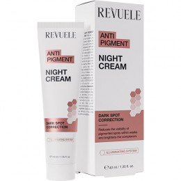 REVUELE ANTI PIGMENT НІЧНИЙ крем, 40 мл