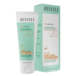 REVUELE ALOE DAILY SUN Крем для рук SPF20, 80 мл
