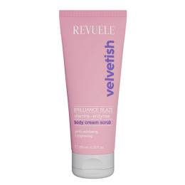 REVUELE VELVETISH Скраб для тіла BRILLIANCE BLAZE з вітамінами та ензимами, 200 мл