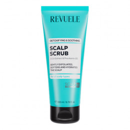 REVUELE SCALP SCRUB Скраб для шкіри голови ДЕТОКСИКАЦІЙНИЙ та ЗАСПОКІЙЛИВИЙ, 200 мл REVUELE SCALP SCRUB Скраб для шкіри голови ДЕТОКСИКАЦІЙНИЙ та ЗАСПОКІЙЛИВИЙ, 200 мл