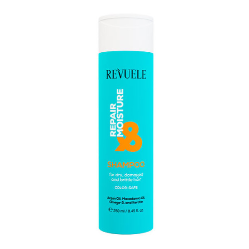 REVUELE REPAIR & MOISTURE Шампунь для відновлення та зволоження волося, 250 мл