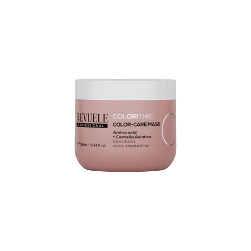 REVUELE HAIR PROF COLORITHIC COLOR-CARE Маска для фарбованого волосся, 300 мл REVUELE HAIR PROF COLORITHIC COLOR-CARE Маска для фарбованого волосся, 300 мл