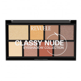 REVUELE  EYESHADOW COLLECTION Палітра тіней "Класичний нюд", 15 г