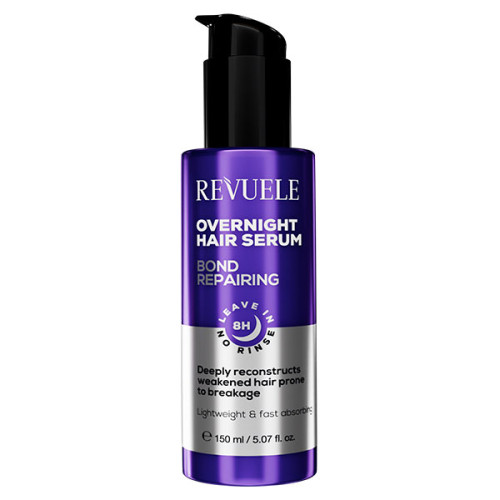 REVUELE OVERNIGHT HAIR SERUM 8H Відновлююча нічна сироватка для волосся, 150 мл REVUELE OVERNIGHT HAIR SERUM 8H Відновлююча нічна сироватка для волосся, 150 мл