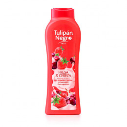 TULIPAN NEGRO Гель для душа TULIPAN NEGRO Клубника и вишня, 650 мл