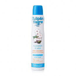 TULIPAN NEGRO Дезодорант-спрей Хлопок и тальк, 200 мл TULIPAN NEGRO Дезодорант-спрей Хлопок и тальк, 200 мл