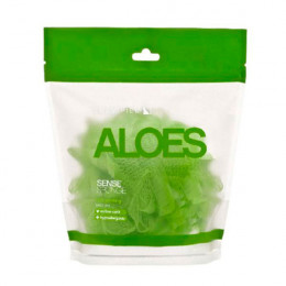 SUAVIPIEL Мочалка ALOES SENSE, зелена