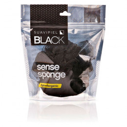 SUAVIPIEL Мочалка чорна MAN BLACK SENSE для чоловіків